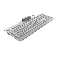 CHERRY JK-A0400CH-0 Tastatur Büro USB QWERTZ Schweiz Grau
