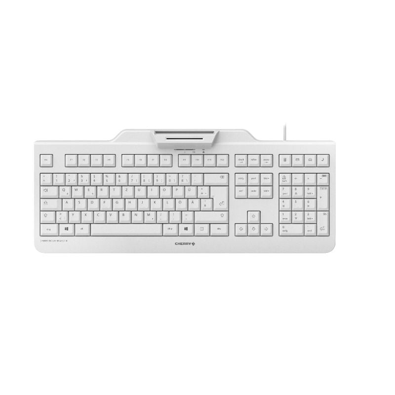 CHERRY JK-A0400CH-0 Tastatur Büro USB QWERTZ Schweiz Grau