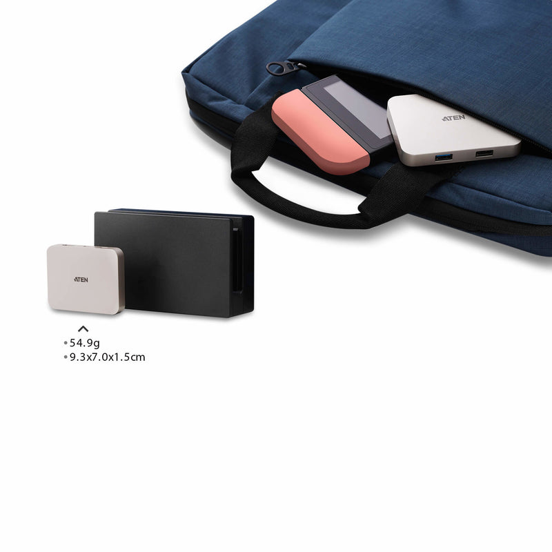 ATEN USB-C 4K Ultra Mini Dock mit Power Passthrough
