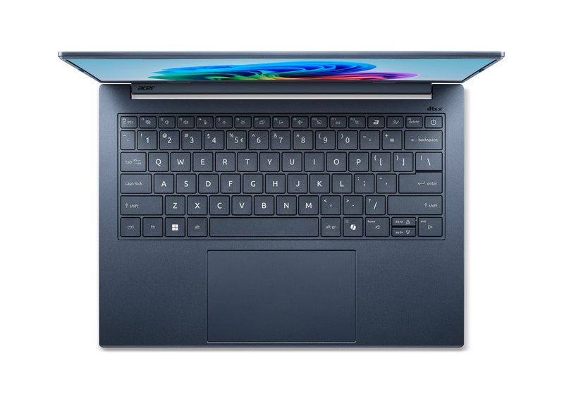 Acer Aspire 14 AI A14-11M-X9PB Snapdragon X1-26-100 Laptop 35,6 cm (14") WUXGA 16 GB LPDDR5x-SDRAM 512 GB SSD Wi-Fi 7 (802.11be) Windows 11 Home Blau