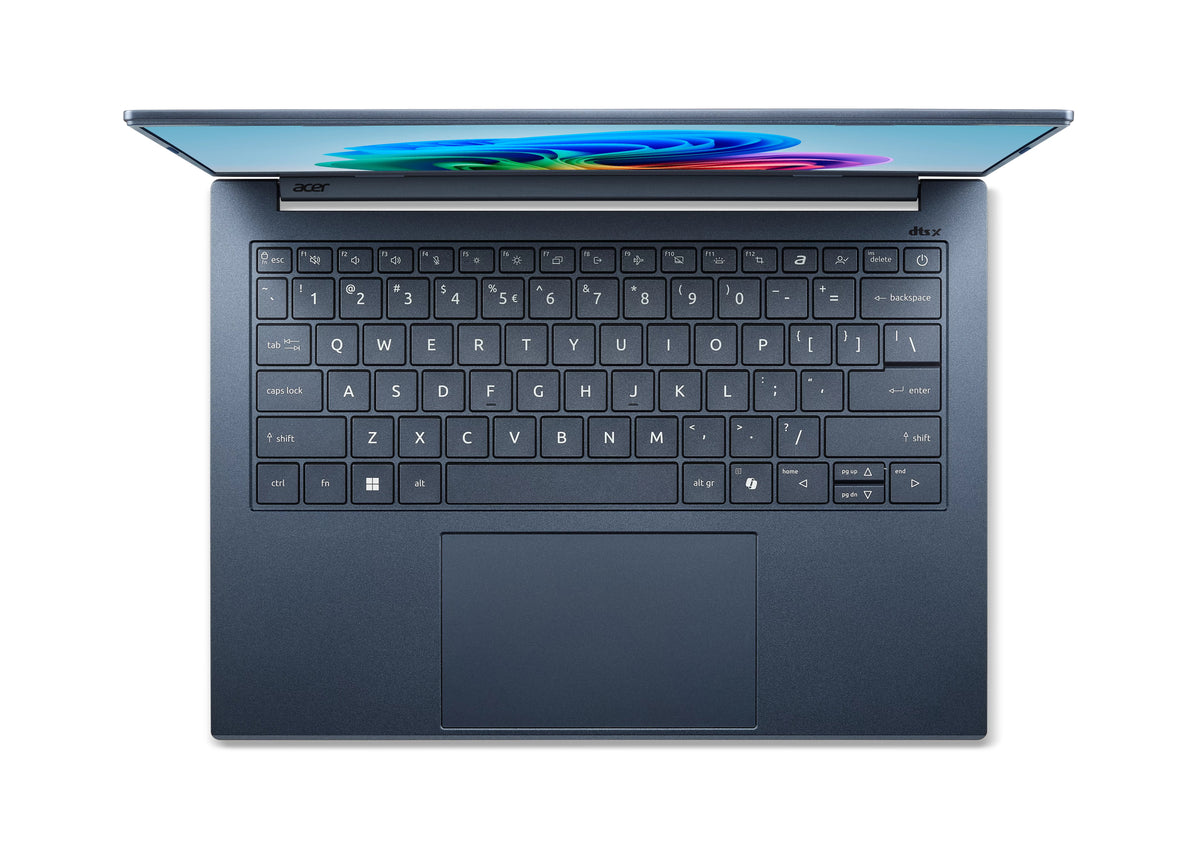 Acer Aspire 14 AI A14-11M-X0Q0 Snapdragon X1-26-100 Laptop 35,6 cm (14") WUXGA 32 GB LPDDR5x-SDRAM 1 TB SSD Wi-Fi 7 (802.11be) Windows 11 Home Blau