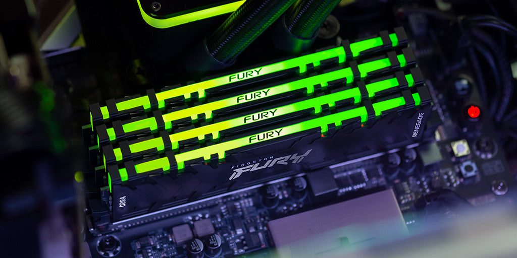 Kingston Technology FURY 64GB 3200MT/s DDR4 CL16 DIMM (2er-Kit) Renegade RGB