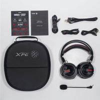 XPG PRECOG Kopfhörer & Headset Kabelgebunden Kopfband Gaming USB Typ-C Schwarz