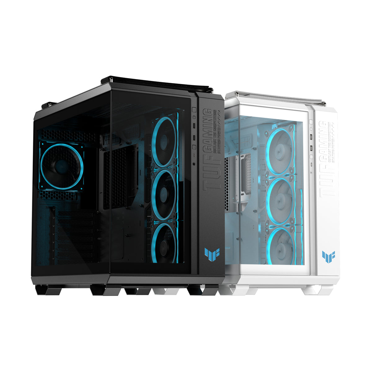 ASUS TUF GAMING GT502 Horizon TG ARGB Black Midi Tower Schwarz