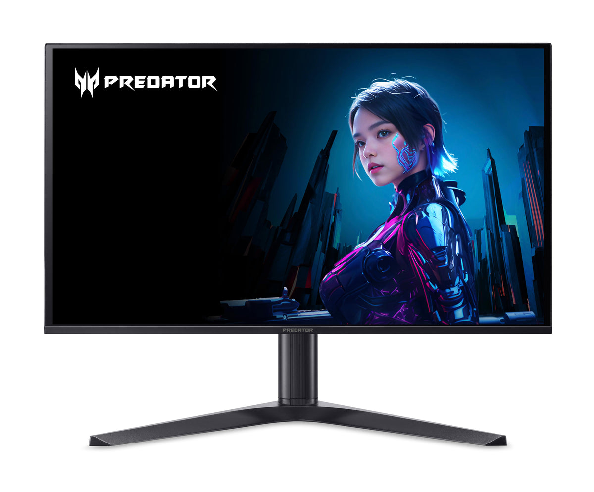 Acer Predator X27 QD-OLED X27UF5bmiippruzx Computerbildschirm 67,3 cm (26.5") 2560 x 1440 Pixel Quad HD Schwarz