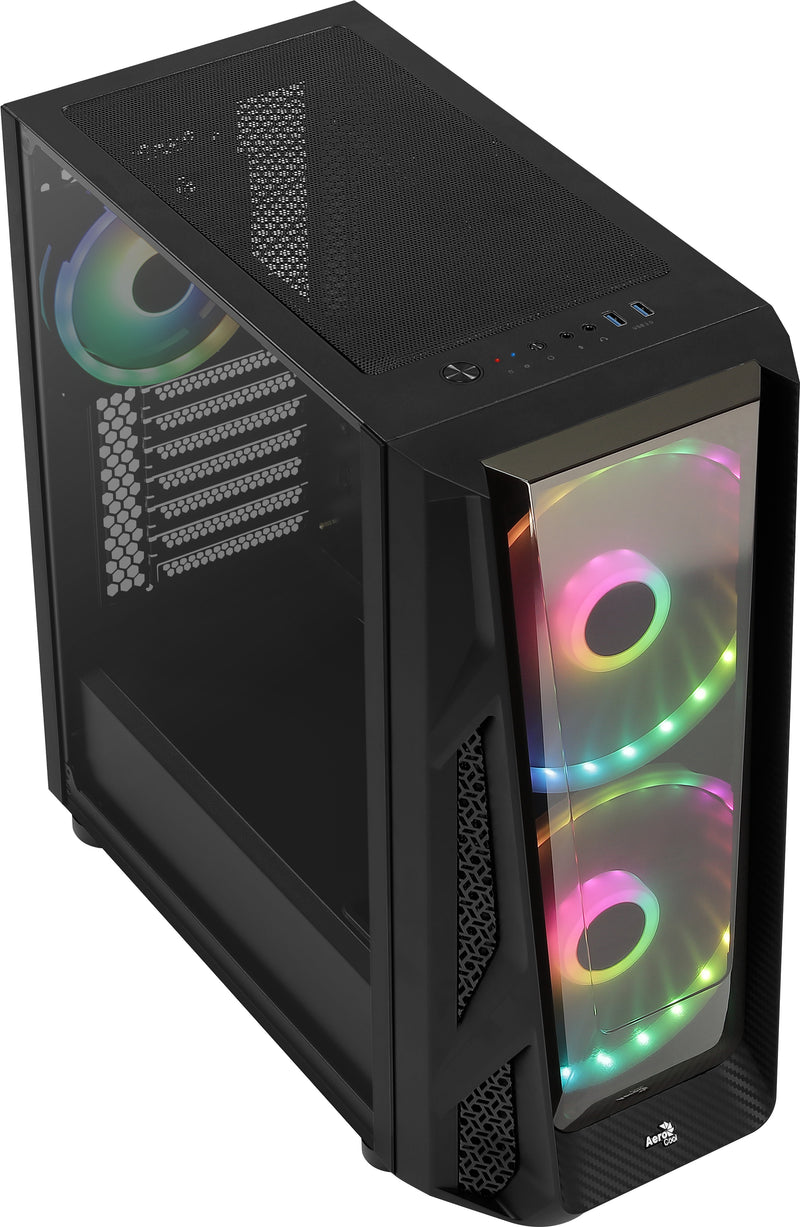 Aerocool NightHawk Duo Tower Schwarz