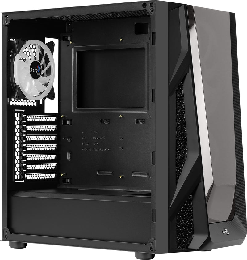 Aerocool NightHawk Duo Tower Schwarz