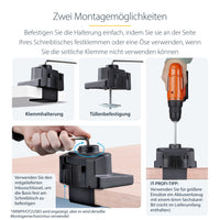 StarTech.com Tisch Monitorarm mit 2x USB 3.0 Ports, Vollbewegliche Monitorhalterung mit Federarm für VESA Monitore bis zu 34 Zoll (8kg), C-Klemme/Durchführung