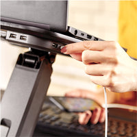 Fellowes 8064301 laptop-ständer Schwarz 48,3 cm (19")