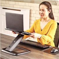Fellowes 8064301 laptop-ständer Schwarz 48,3 cm (19")