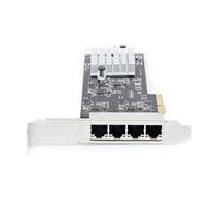 StarTech.com 4-Port 2.5 Gbit PCIe Netzwerkkarte, Intel I225-V, Dual-Port Computer LAN Karte, Multi-Gigabit NIC, PCI Express Server Netzwerkkarte, 2.5G Ethernet Adapter