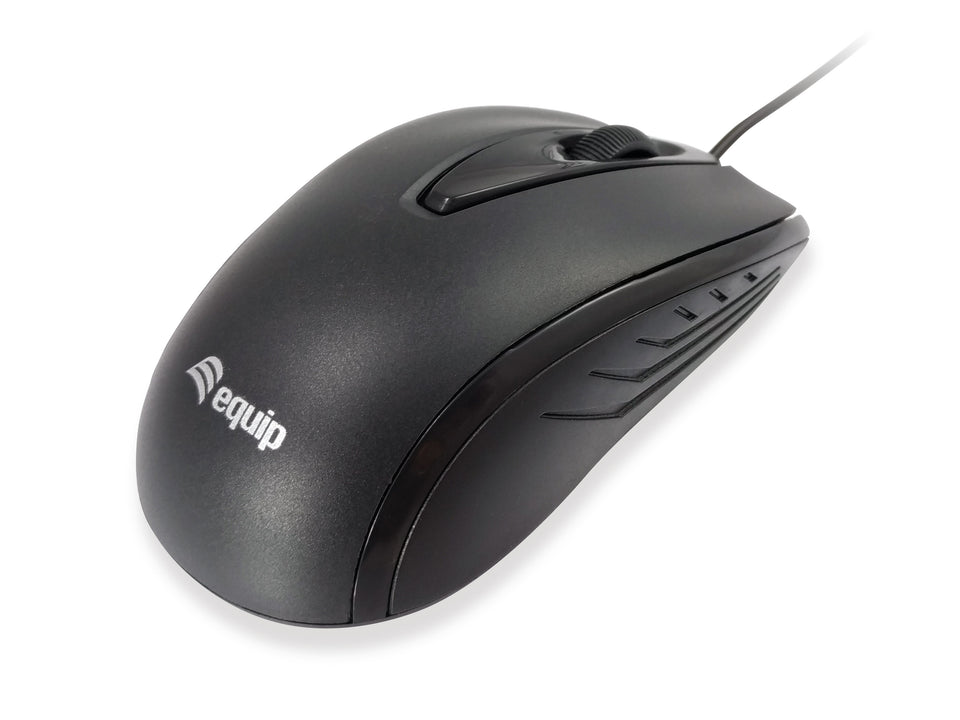 Equip 245107 Maus Büro Beidhändig USB Typ-A Optisch 1000 DPI