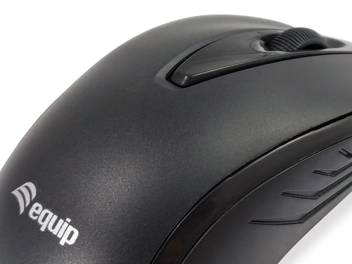 Equip 245107 Maus Büro Beidhändig USB Typ-A Optisch 1000 DPI