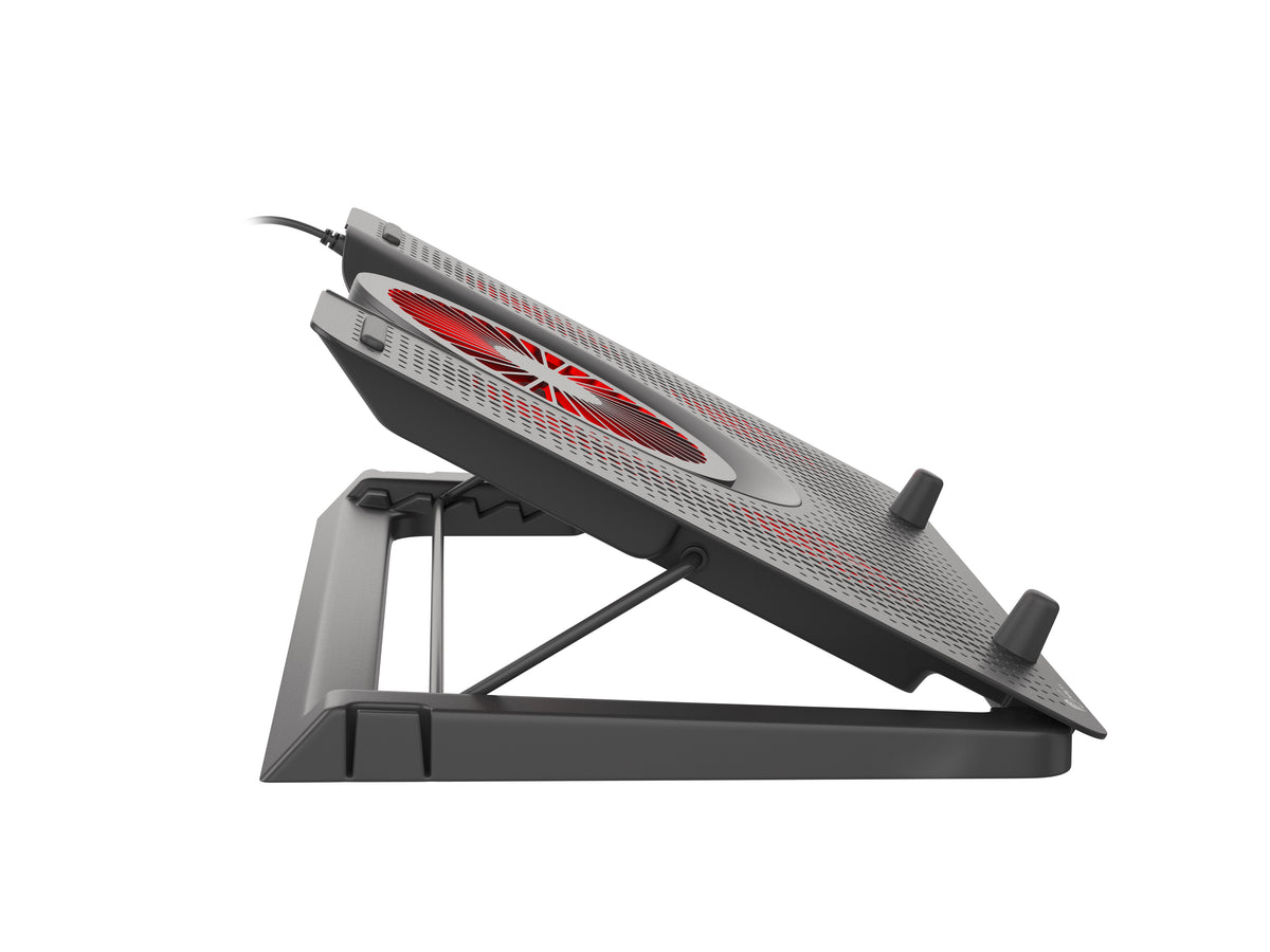 GENESIS Oxid 550 Llaptop-Kühlpad 43,9 cm (17.3") 2800 RPM Schwarz