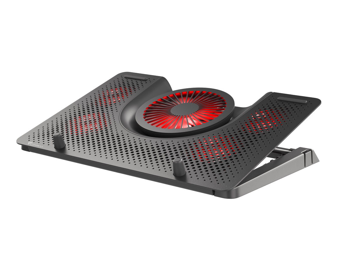 GENESIS Oxid 550 Llaptop-Kühlpad 43,9 cm (17.3") 2800 RPM Schwarz