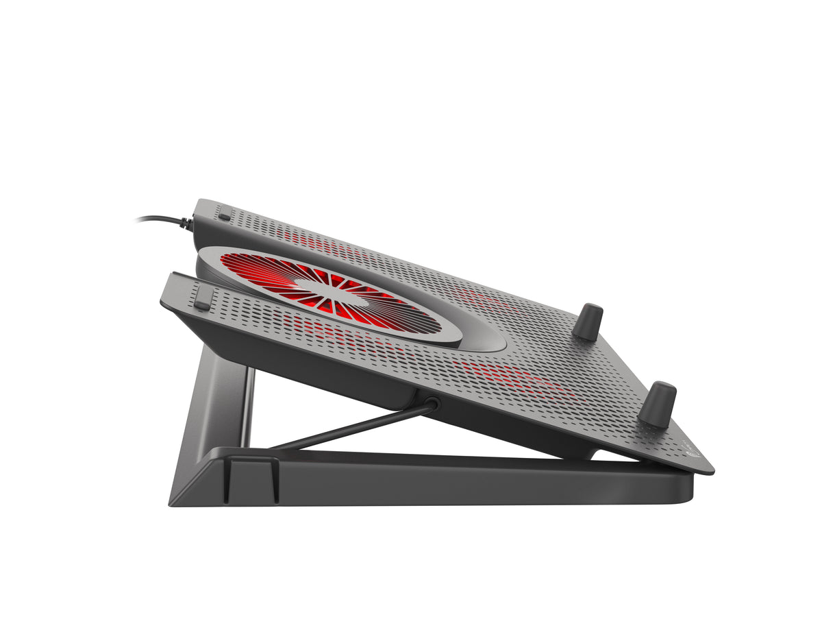 GENESIS Oxid 550 Llaptop-Kühlpad 43,9 cm (17.3") 2800 RPM Schwarz