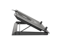 GENESIS Oxid 550 Llaptop-Kühlpad 43,9 cm (17.3") 2800 RPM Schwarz