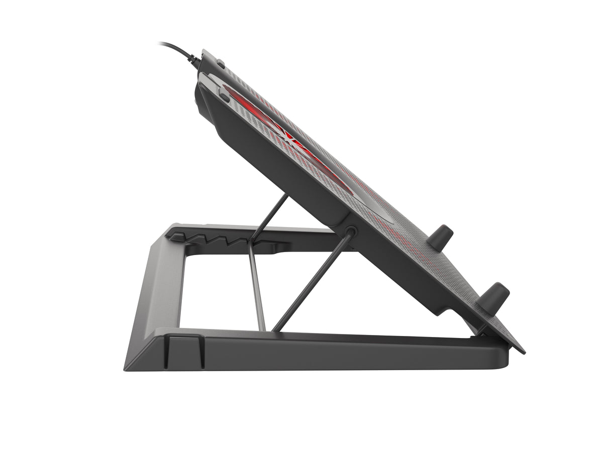 GENESIS Oxid 550 Llaptop-Kühlpad 43,9 cm (17.3") 2800 RPM Schwarz