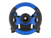 GENESIS Seaborg 350 Schwarz, Blau USB Lenkrad + Pedale Nintendo Switch, PC, PlayStation 4, Playstation 3, Xbox 360, Xbox One, Xbox Series S, Xbox Series X