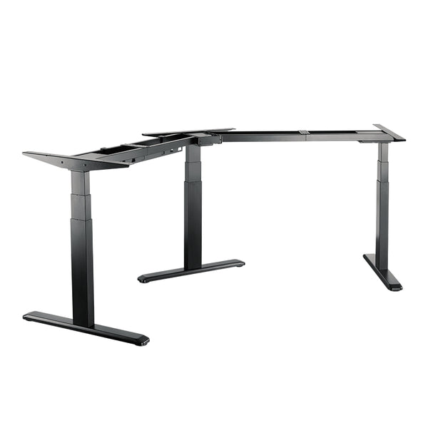 LogiLink EO0017 Piétement de table debout manuel 3 pieds Noir