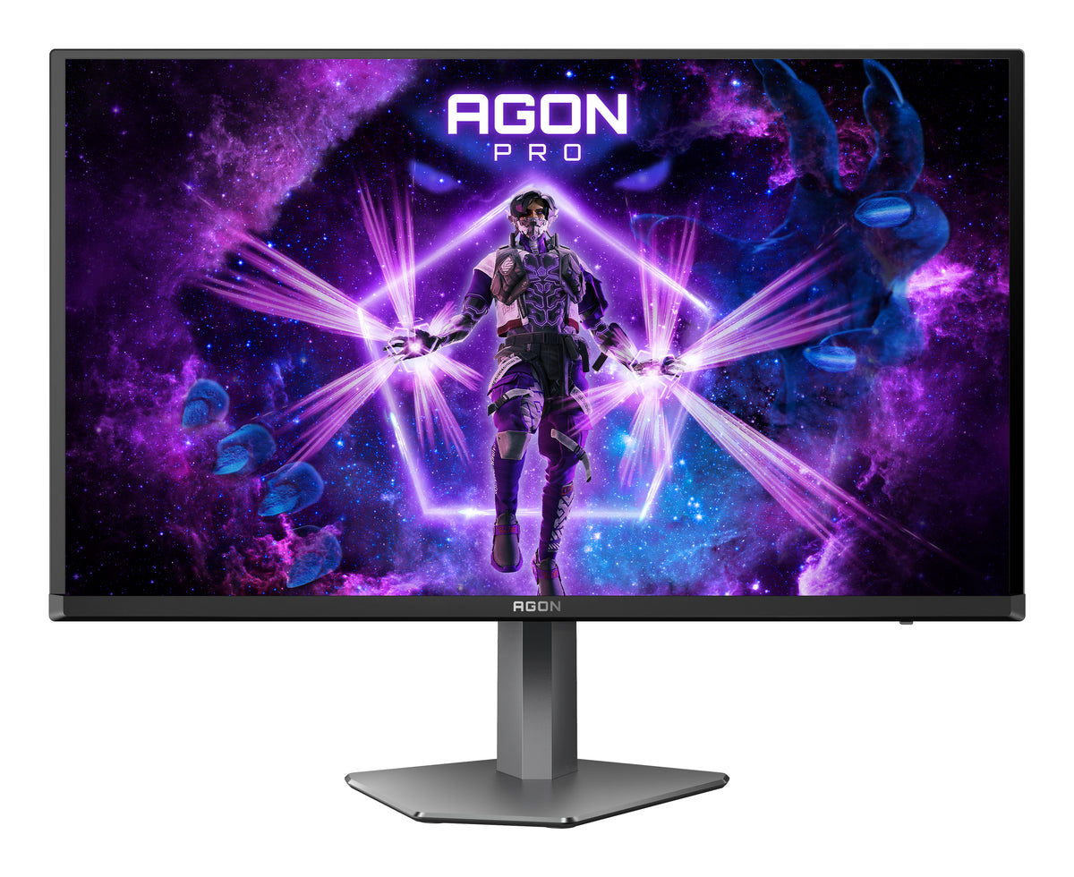 AOC AGON PRO AG276QKD2 Computerbildschirm 67,3 cm (26.5") 2560 x 1440 Pixel Quad HD QD-OLED Schwarz, Grau
