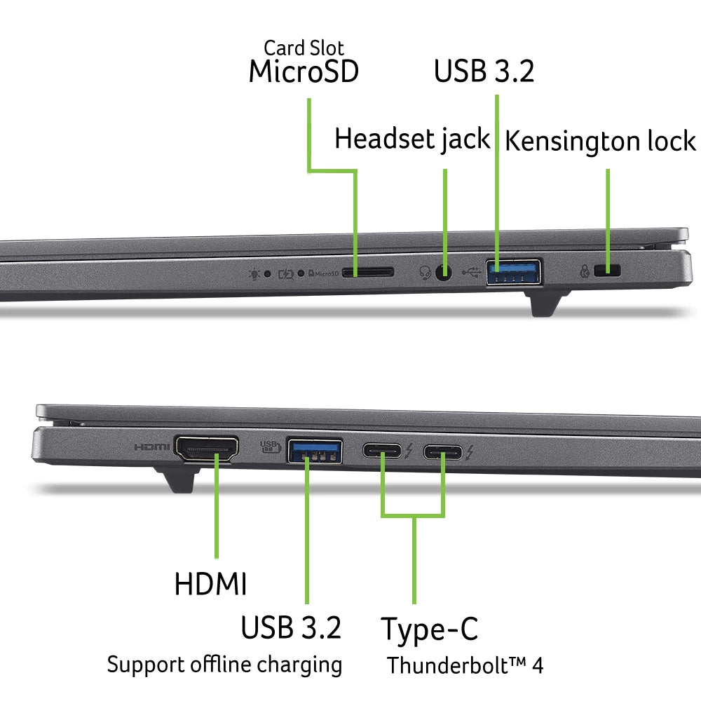 Acer Aspire Notebook 16 AI A16-52M A16-52M-74UY