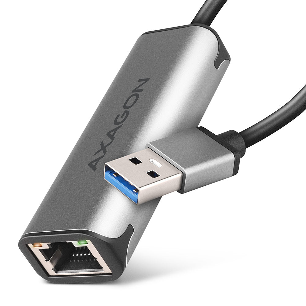 Axagon ADE-25R SuperSpeed USB-A 2.5 Gigabit ALU Ethernet Adapter