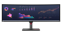 Lenovo ThinkVision P49w-30 Computerbildschirm 124,5 cm (49") 5120 x 1440 Pixel DQHD LED Schwarz