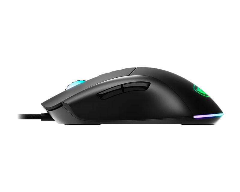 MSI FORGE GM320 Maus Gaming Beidhändig USB Typ-A Optisch 12800 DPI