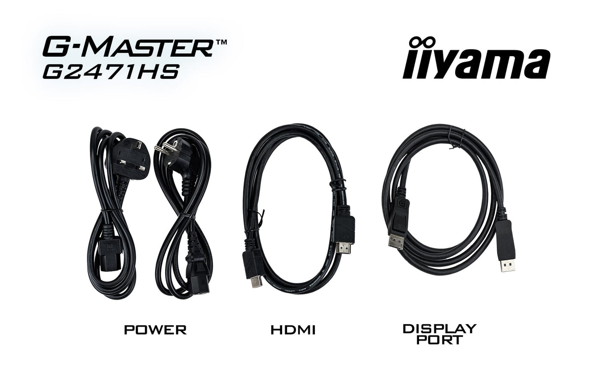 iiyama G-MASTER G2471HS-B1 Computerbildschirm 60,5 cm (23.8") 1920 x 1080 Pixel Full HD Schwarz