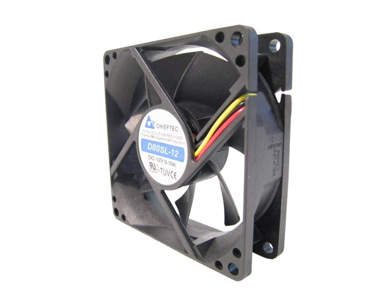 Chieftec AF-0825S Computerkühlsystem Computergehäuse Ventilator Schwarz