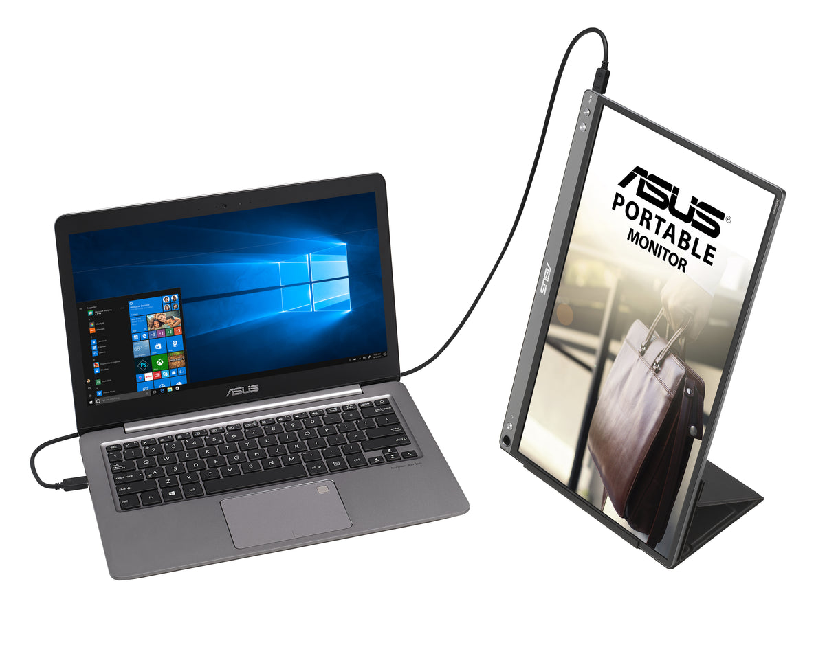 ASUS ZenScreen MB16ACE Computerbildschirm 39,6 cm (15.6") 1920 x 1080 Pixel Full HD LED Grau