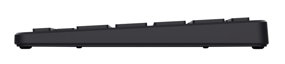 Trust Nado II Tastatur Heimbüro Bluetooth Deutsch Schwarz