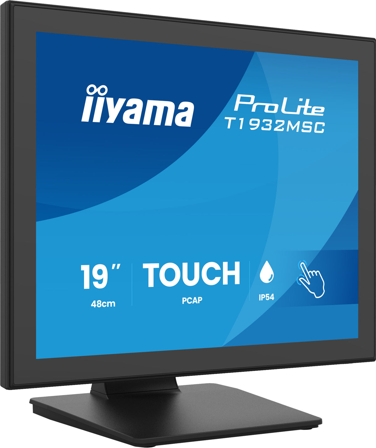 iiyama ProLite T1932MSC-B2S Computerbildschirm 48,3 cm (19") 1280 x 1024 Pixel SXGA LED Touchscreen Schwarz
