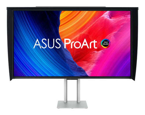 ASUS ProArt OLED PA32UCDMR-K Computerbildschirm 80 cm (31.5") 3840 x 2160 Pixel 4K Ultra HD QD-OLED Schwarz, Silber