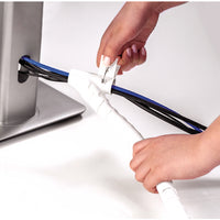 Fellowes CableZip Flur Kabel-Flexrohr Weiß 1 Stück(e)