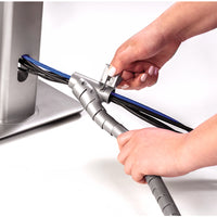 Fellowes CableZip Flur Kabel-Flexrohr Silber 1 Stück(e)
