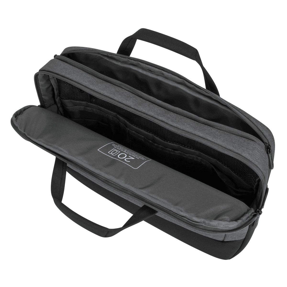 Targus CypressEco 39,6 cm (15.6") Aktenkoffer Schwarz, Grau