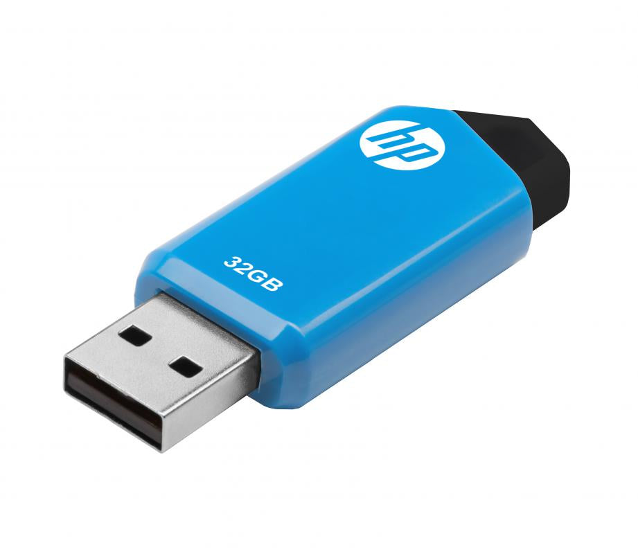 HP v150w USB Flash Drive 32 GB USB Type-A 2.0 Black, Blue