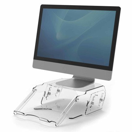 Fellowes 9731201 Flachbildschirm-Tischhalterung Tisch/Bank Transparent