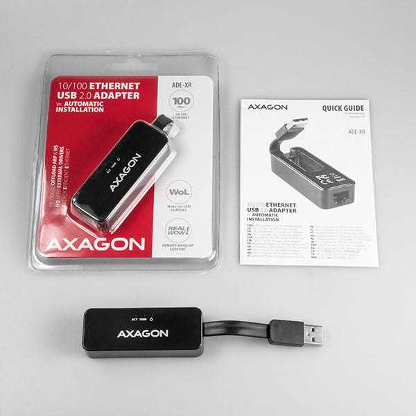 Axagon ADE-XR USB 2.0 fast Ethernet