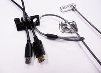 Targus ASP20GLX Kabel-Organizer Tisch/Bank Schwarz