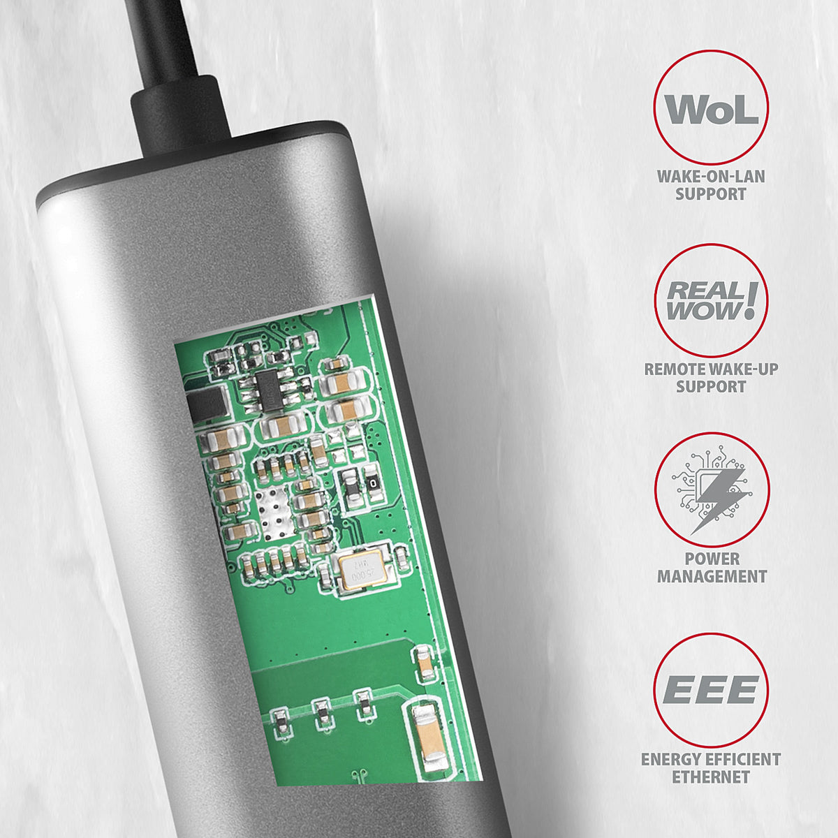 Axagon ADE-25RC SuperSpeed USB-C 2.5 Gigabit Ethernet Adapter