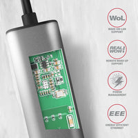 Axagon ADE-25RC SuperSpeed USB-C 2.5 Gigabit Ethernet Adapter