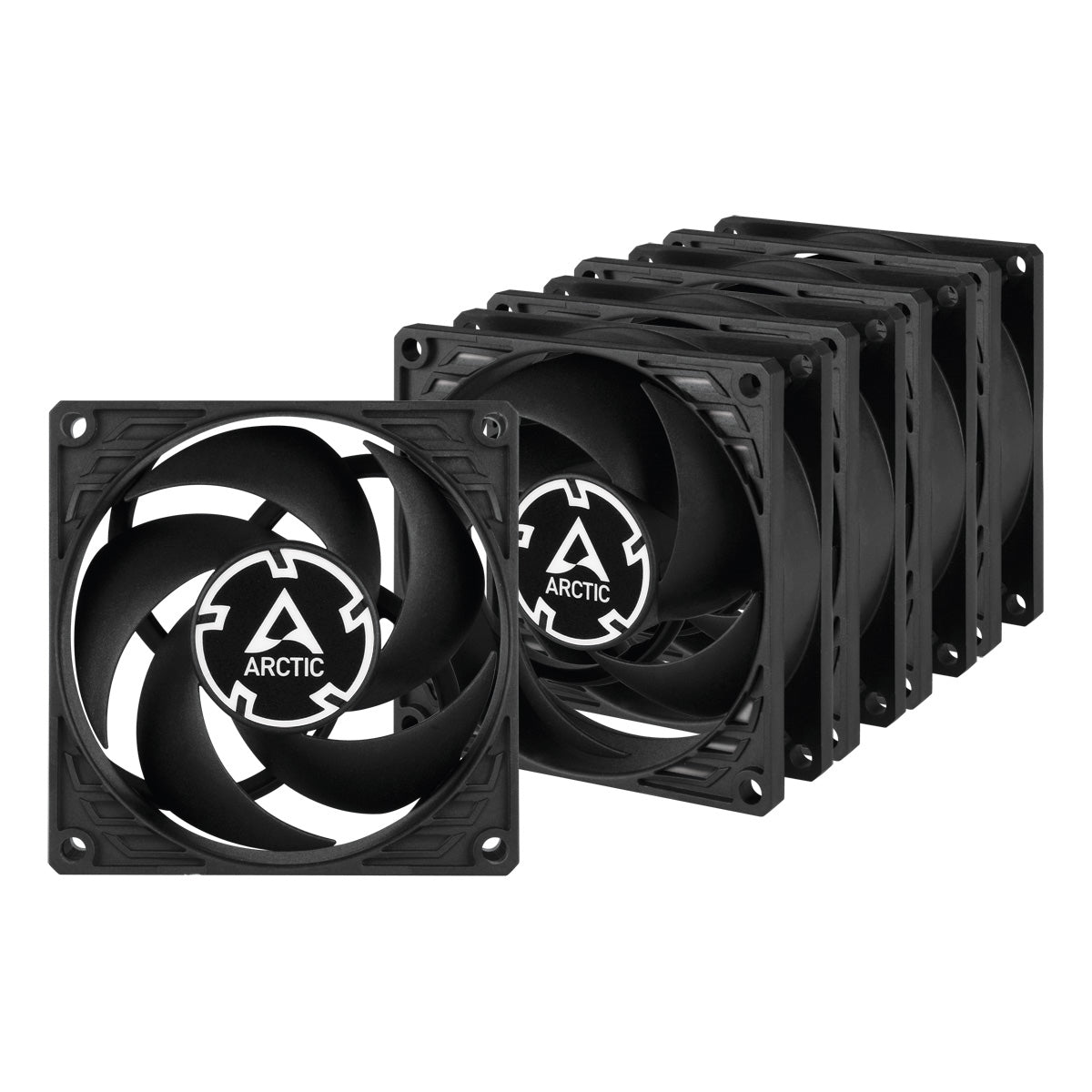 ARCTIC P8 PWM PST Value Pack - 80 mm PWM PST Lüfter optimiert für statischen Druck