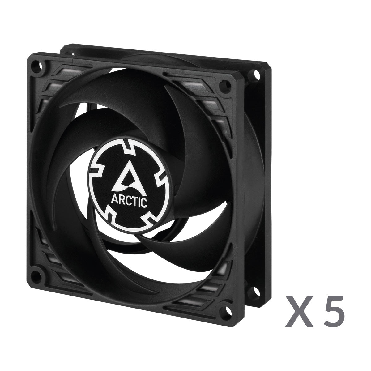 ARCTIC P8 PWM PST Value Pack - 80 mm PWM PST Lüfter optimiert für statischen Druck