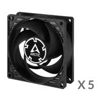ARCTIC P8 PWM PST Value Pack - 80 mm PWM PST Lüfter optimiert für statischen Druck