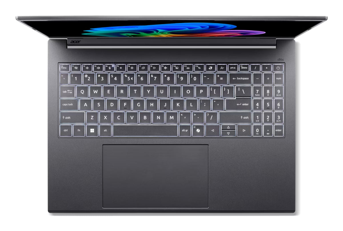 Acer Aspire 16 AI A16-52M-75LW Intel Core Ultra 7 258V Laptop 40,6 cm (16") WUXGA+ 32 GB LPDDR5x-SDRAM 1 TB SSD Wi-Fi 7 (802.11be) Windows 11 Home Deutsch Grau