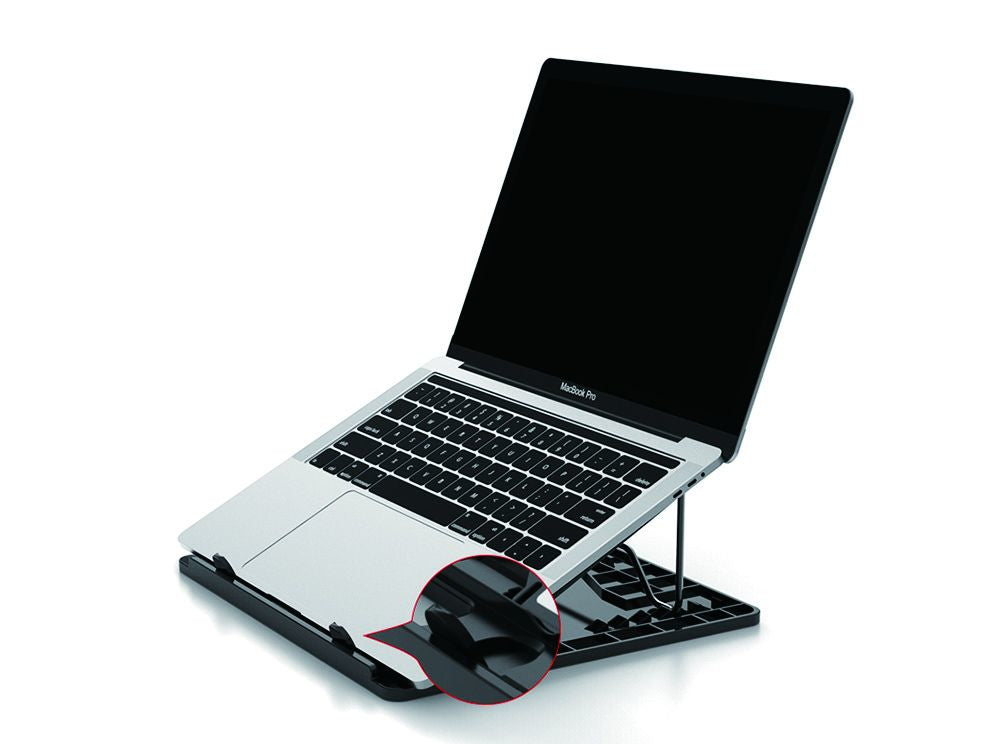 Conceptronic ERGO Laptop Cooling Stand Laptop-Ständer Schwarz 39,6 cm (15.6")