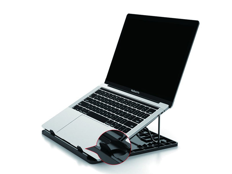 Conceptronic THANA ERGO S, Laptop Cooling Stand Laptop-Ständer Grau 39,6 cm (15.6")